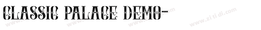 CLASSIC PALACE DEMO字体转换
